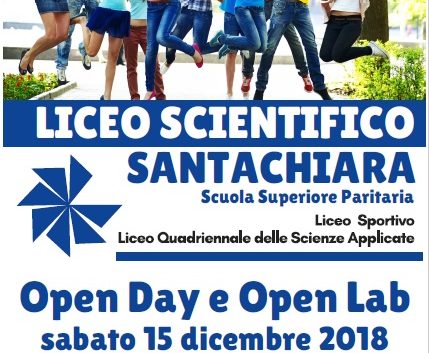 30-11-18 Open Day e Open Lab Liceo Santachiara