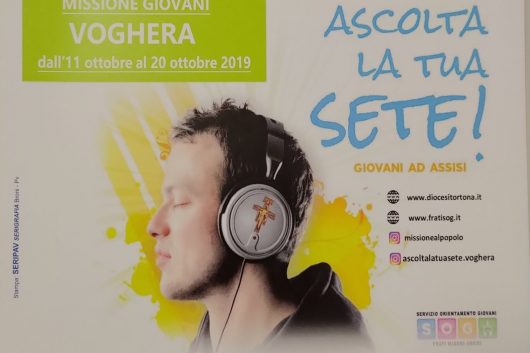 02/10/2019 L’Istituto Santachiara e la missione giovani “Ascolta la tua sete!”