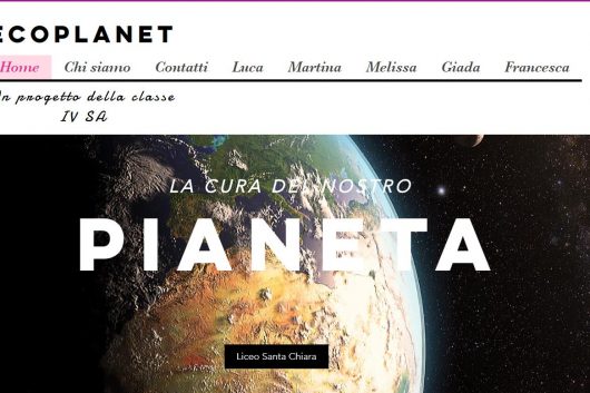 Didattica 2.0: gli alunni della classe IV Liceo Scienze Applicate creano un proprio sito web