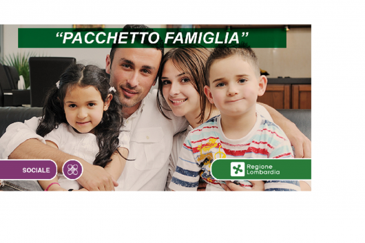 Importante! E’ disponibile “Pacchetto famiglia” di Regione Lombardia