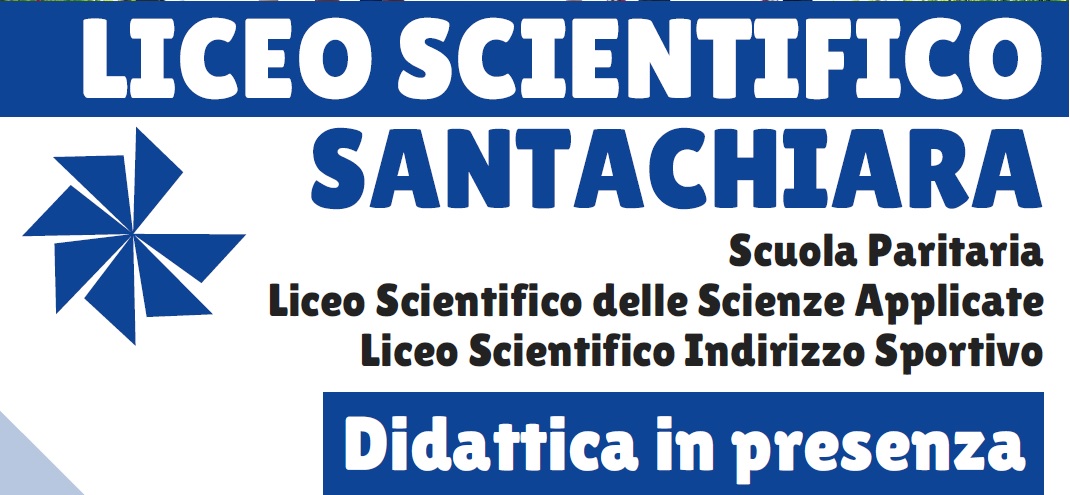 Vieni al Liceo Santachiara! Da settembre la didattica è in presenza!!