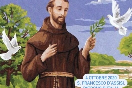 4 ottobre 2020: celebrazioni per la giornata di S.Francesco d’Assisi