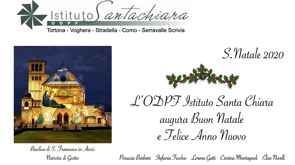 S. Natale 2020 – Auguri da tutta la famiglia del Santachiara