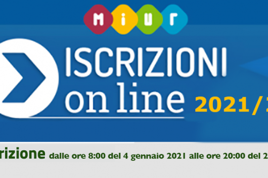 ISCRIZIONI A.S. 2021/2022