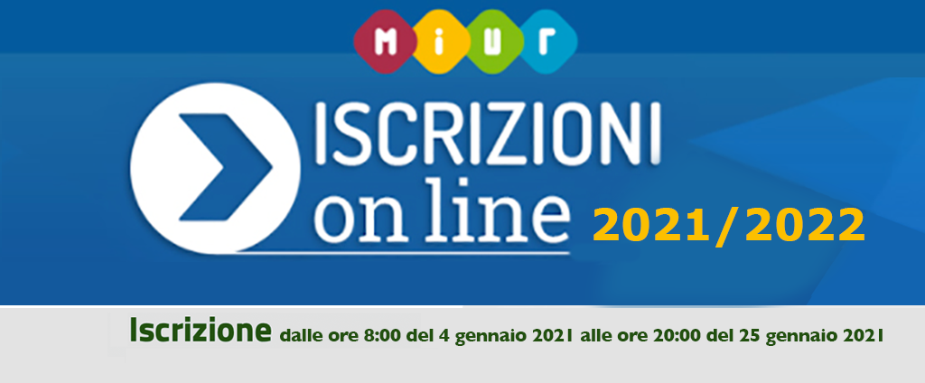 ISCRIZIONI A.S. 2021/2022