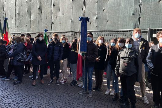 4 novembre 2021: l’Istituto Santachiara di Voghera partecipa alla celebrazione della Giornata dell’Unità Nazionale e delle Forze Armate