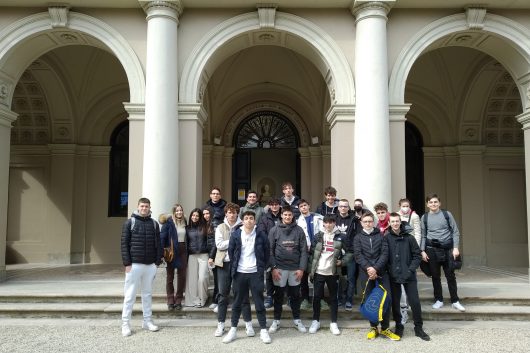 I ragazzi del Santachiara in visita al museo Kosmos