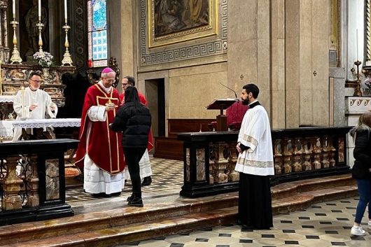 Le S. Messe celebrate da S.E. Guido Marini per i giovani di Voghera e Stradella