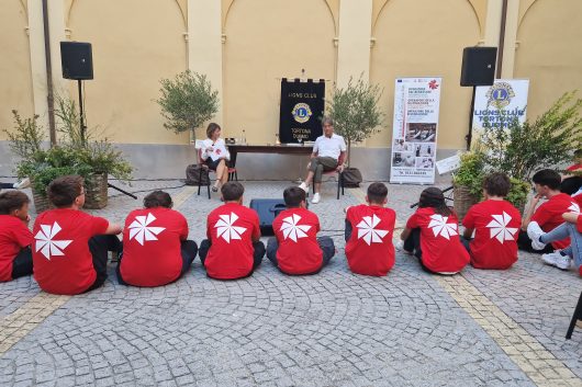 Lo Chef stellato Davide Oldani al Santachiara, il Service meraviglia del Lions Club Tortona Duomo