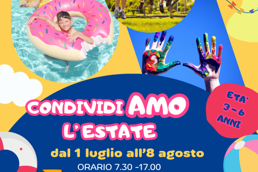 Centro Estivo 2025 alla Scuola d’Infanzia Santachiara: “CondividiAMO l’estate!”