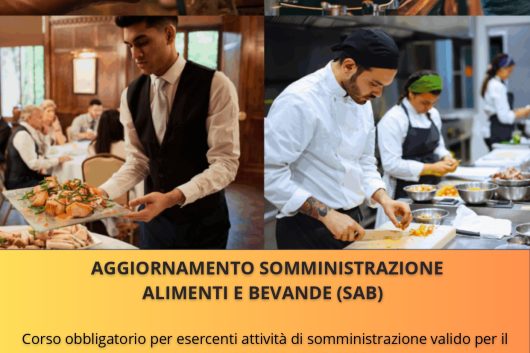 Corso di aggiornamento per la Somministrazione di Alimenti e Bevande (SAB) a Tortona!